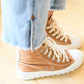 Corkys Footwear - Run Me Down Velvet High Tops
