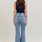 Judy Blue - High Waist Tummy Control Release Hem Flare Jeans