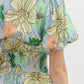 Entro - Big Florals Midi Dress