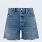 Pistola - Andie High Rise Denim Shorts