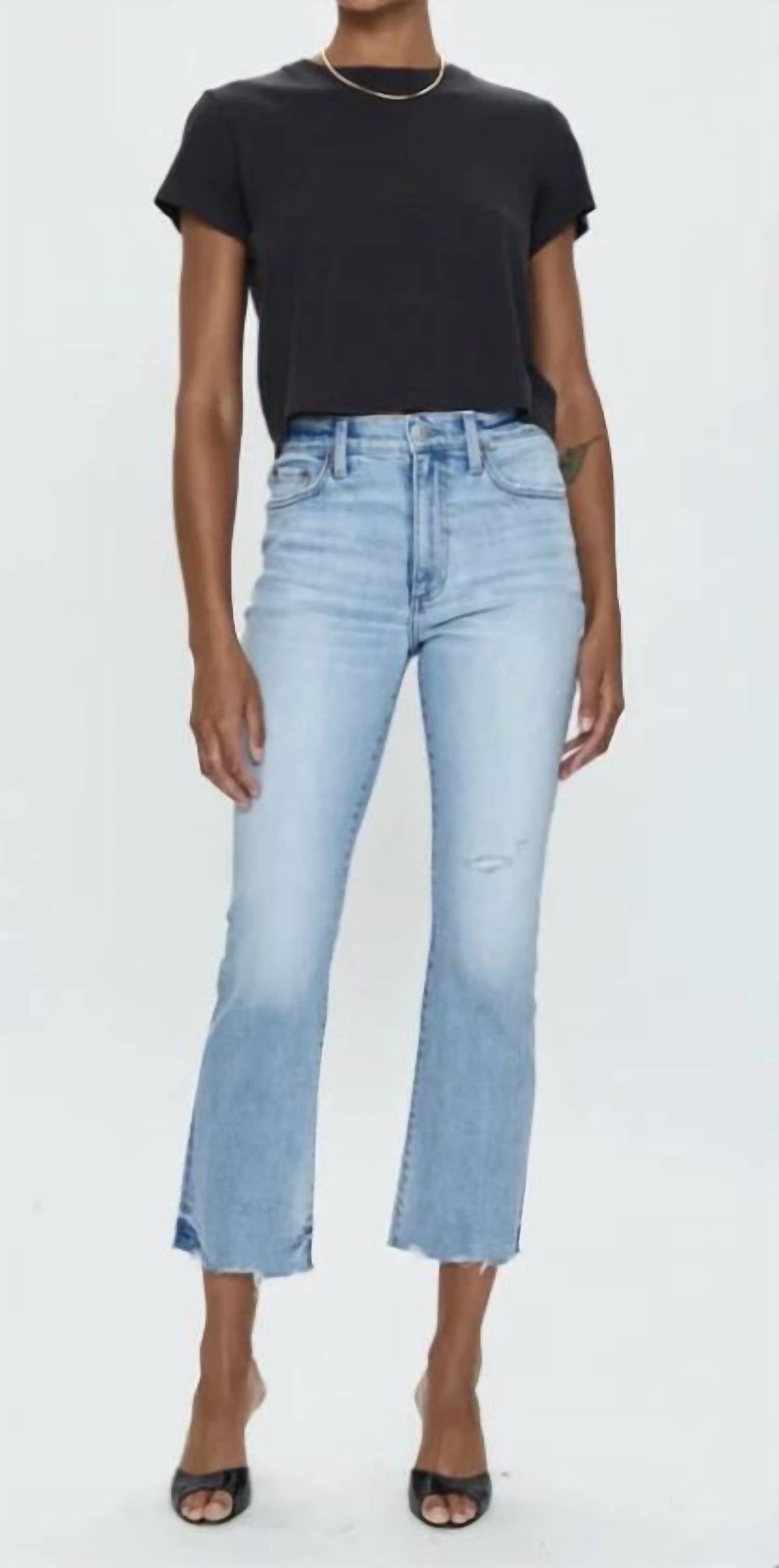 Pistola - LENNON HIGH RISE CROP BOOT JEAN