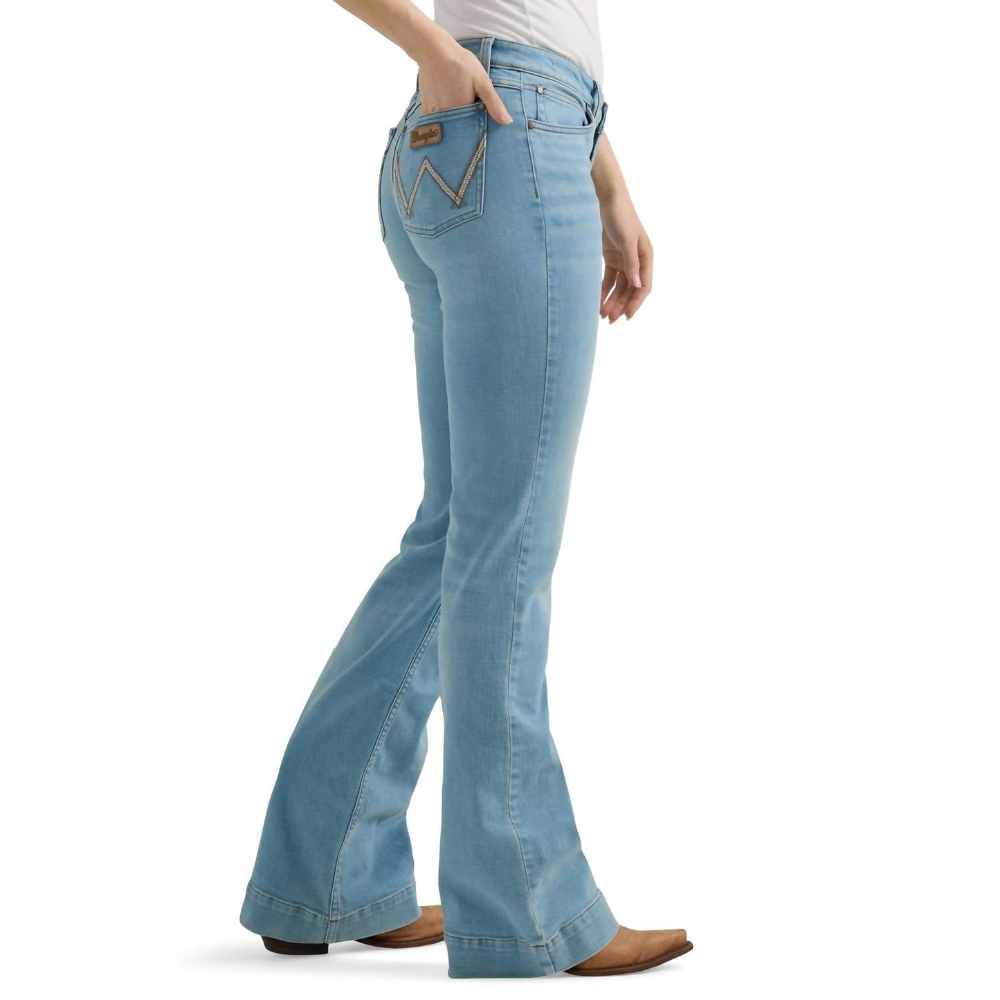 Wrangler - Retro Mae Mid Rise Trouser Pants