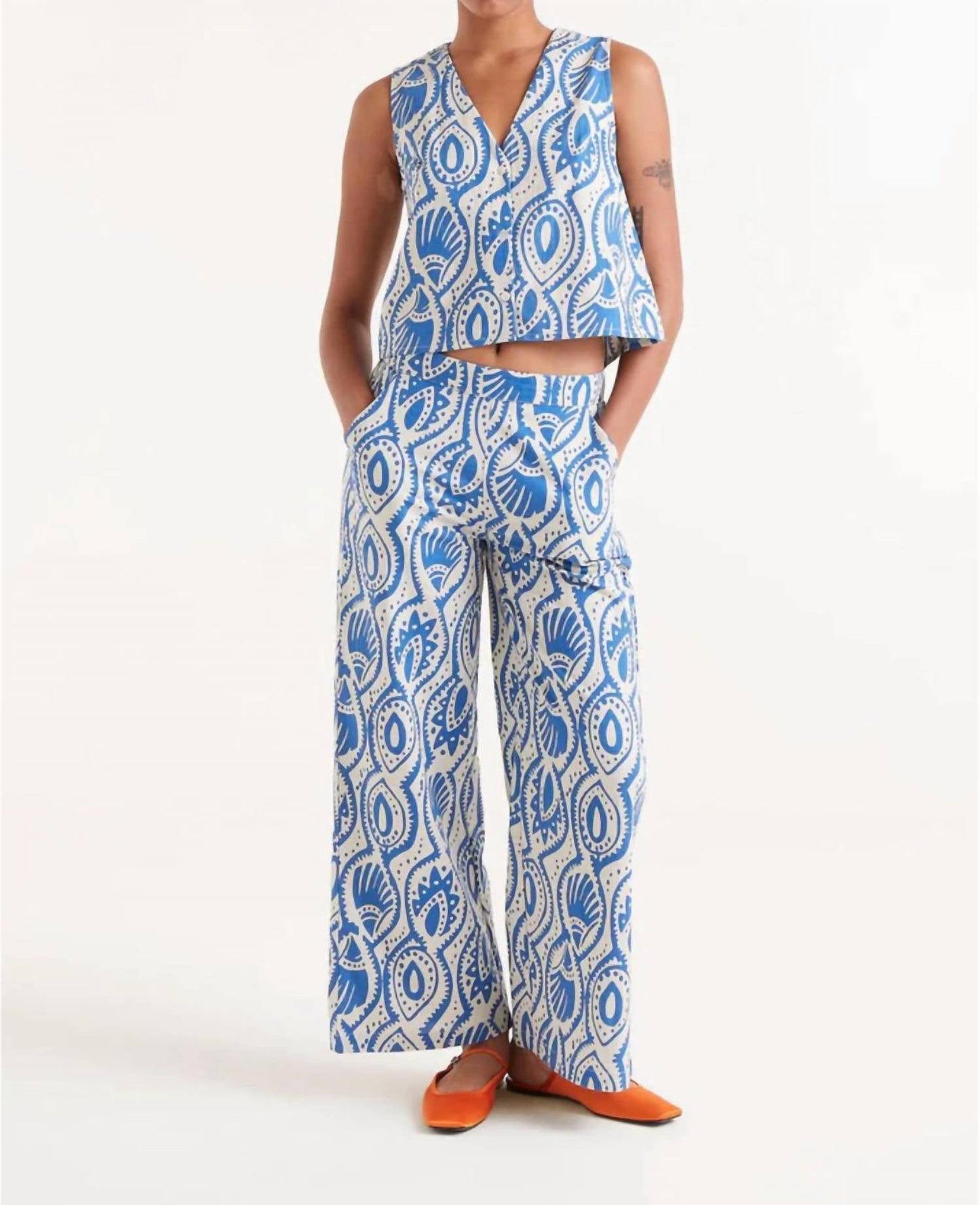 कम्पैनिया फैंटास्टिका - इलास्टिक कमर वाली पैंट
