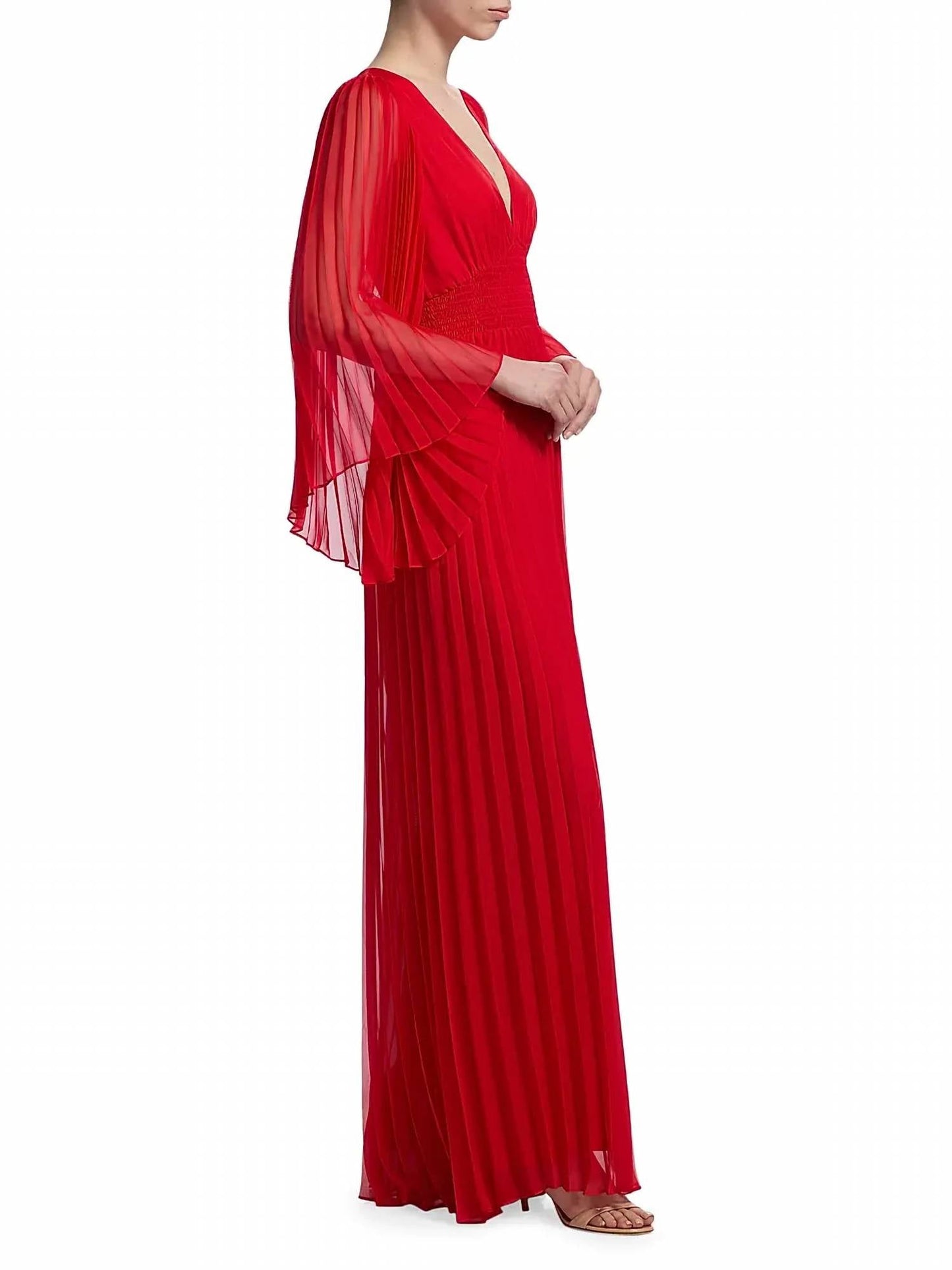 Alice + Olivia - Bennet Pleated Jumpsuit