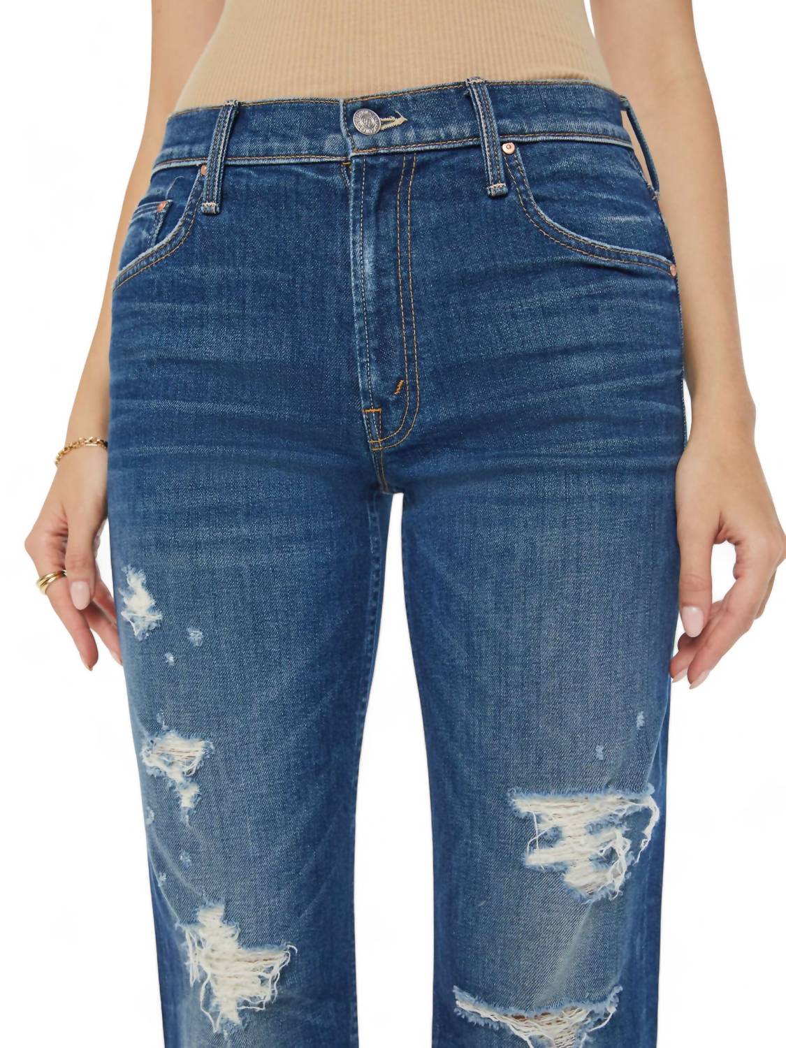 Mother - THE BOOKIE SNEAK JEAN