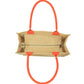 22Tote - Women's Lightweight Star Straw Tote Bag