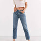 Agolde - CIGARETTE MID-RISE STRAIGHT LEG JEAN