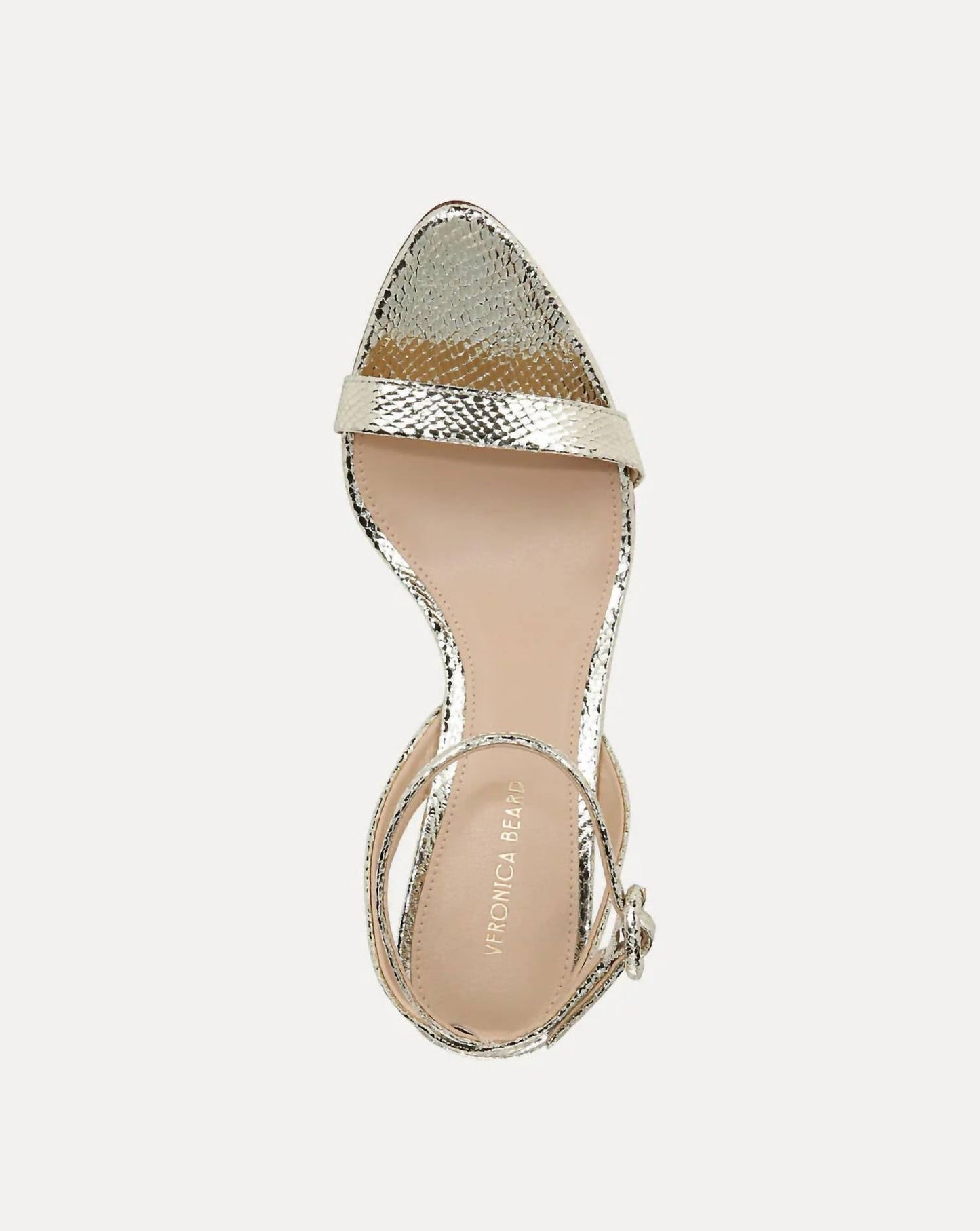 Veronica Beard - Women's Darcelle Metallic Leather Sandal