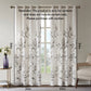 Burnout Printed Curtain Panel
