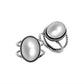 Bali - Women's Oval Rope Edge Mother Of Pearl Ring