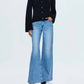 Pistola - Lana Double Button High Rise Ultra Wide Leg Jeans