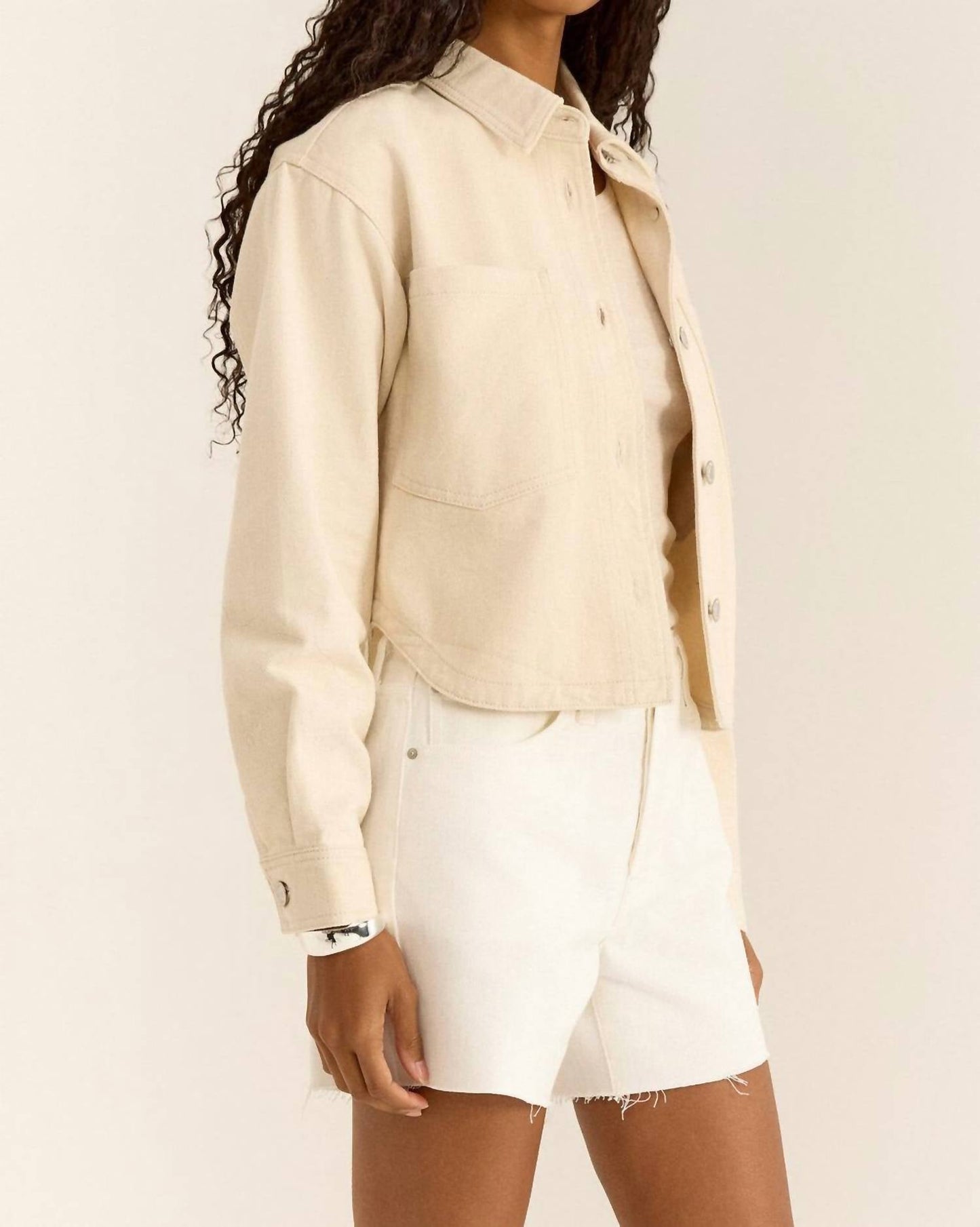 Z Supply - Cropped Denim Jacket