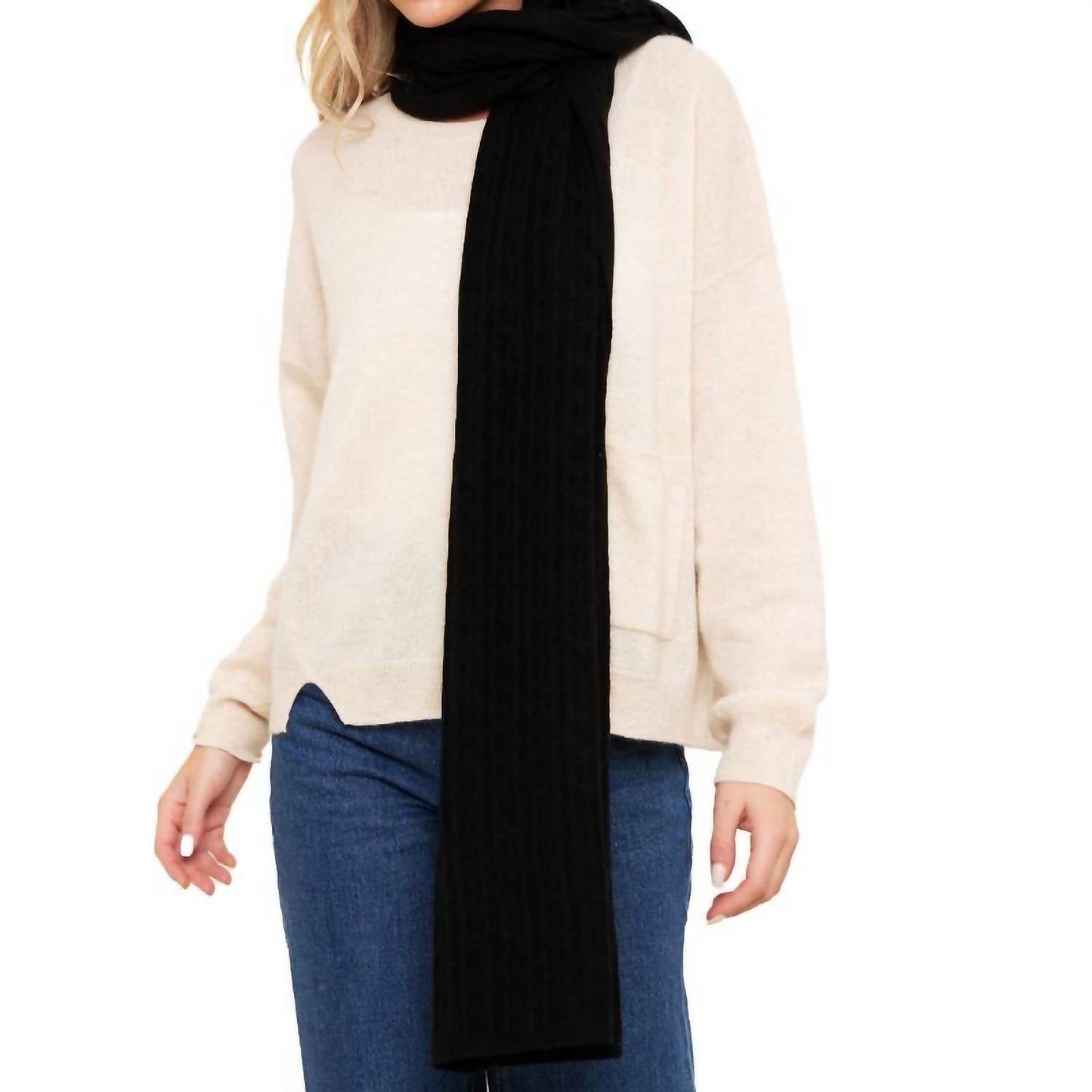 Brodie Cashmere - Cable Scarf