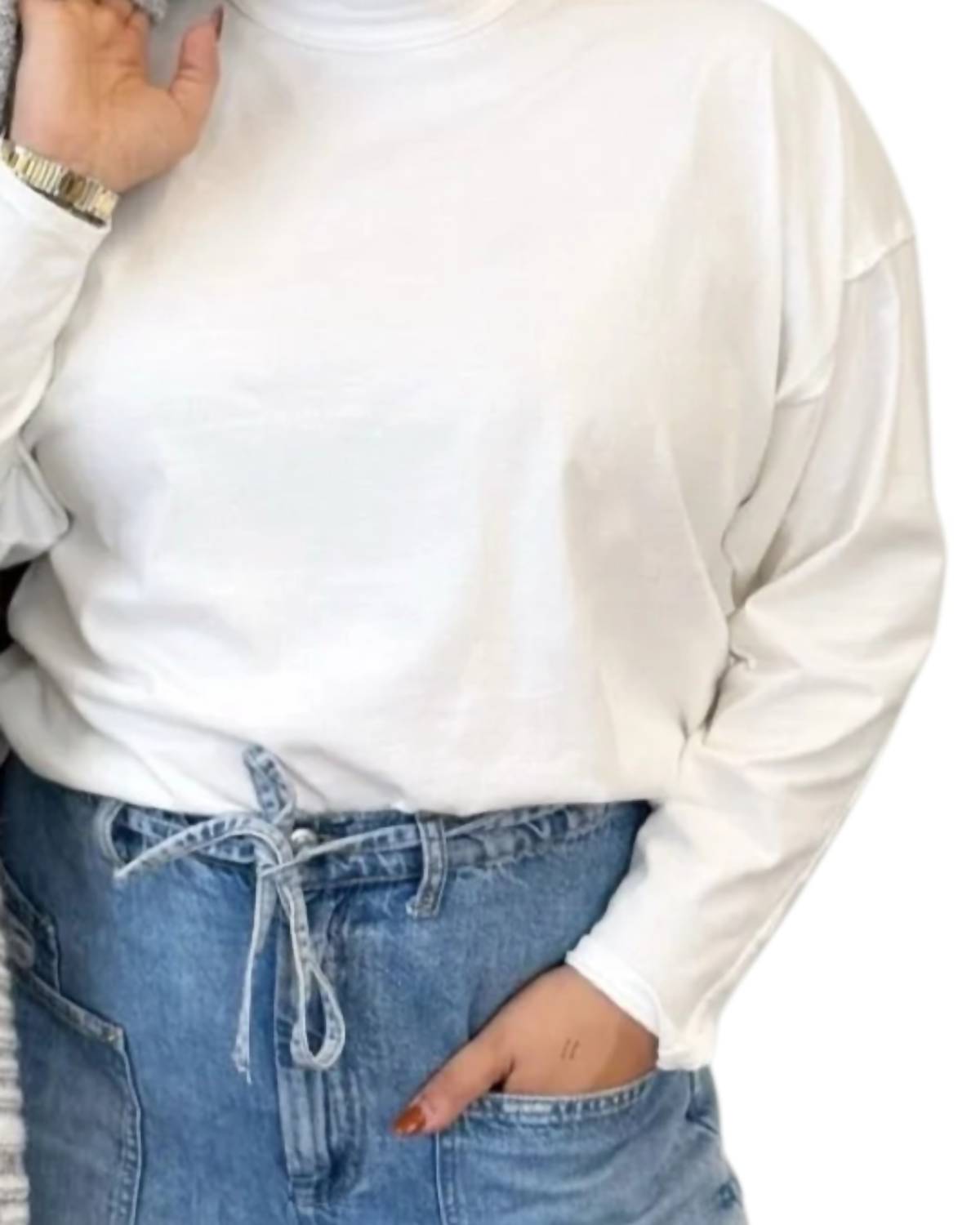Free People - Keegan Oversized Long Sleeve Top
