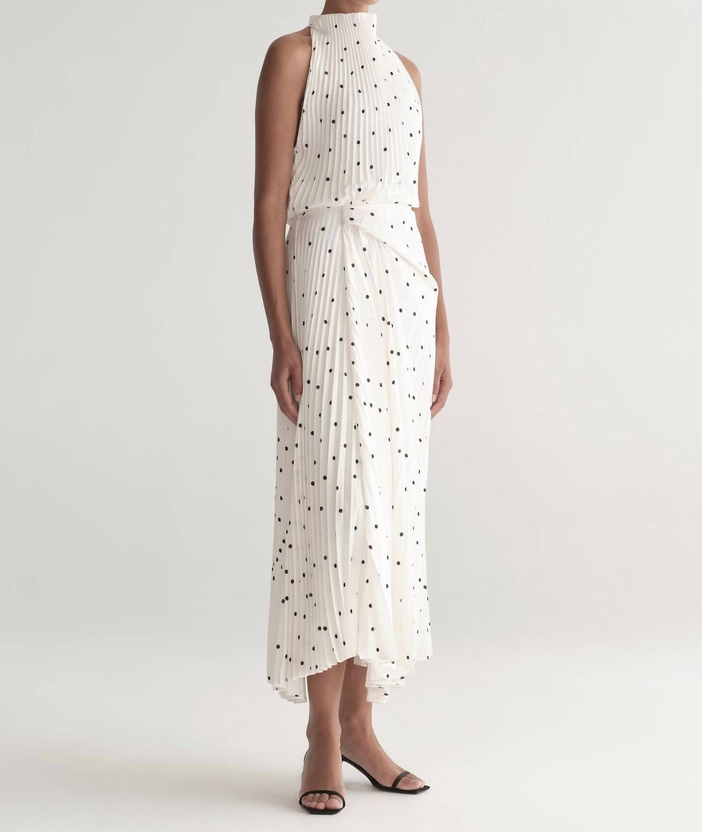 A.L.C. - Simona Pleated Midi Dress
