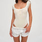 For Love & Lemons - Daniela Knit Bodysuit