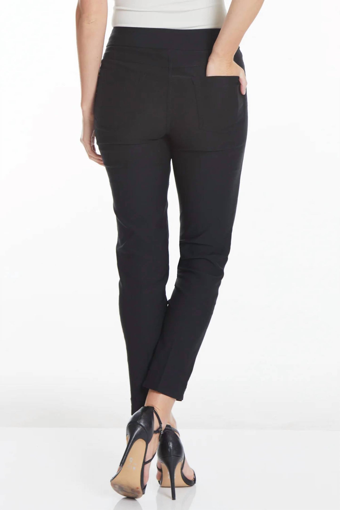 Slimsation By Multiples - Pull On Ankle Pants