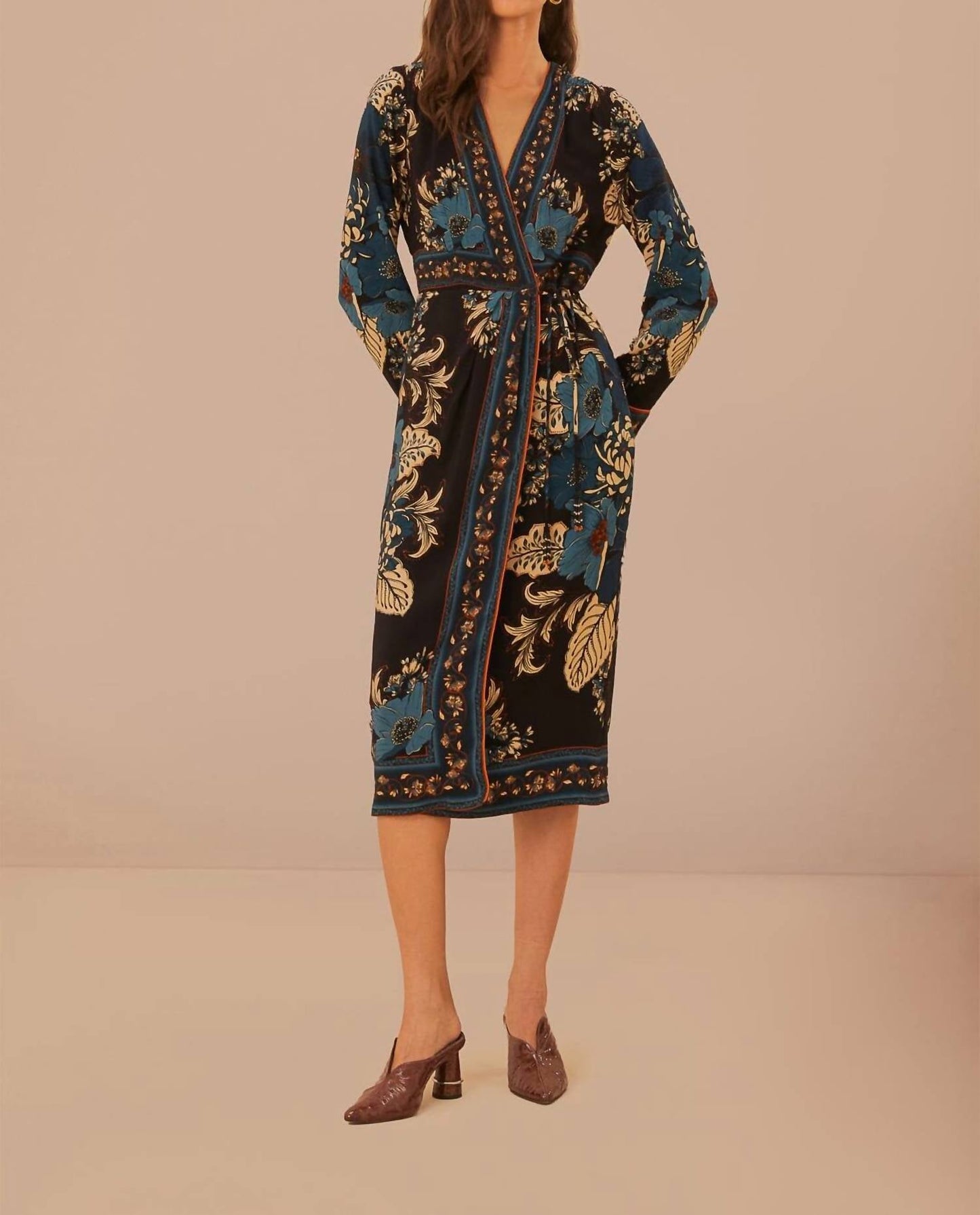 Farm Rio - Blossom Tapestry Midi Dress