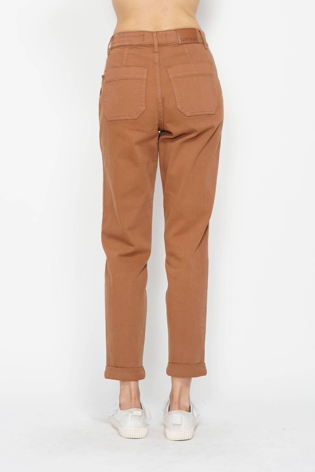 Judy Blue - High Waist Garment Dyed Cuffed Jogger