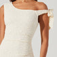 Astr - Emely Off Shoulder Midi Dress