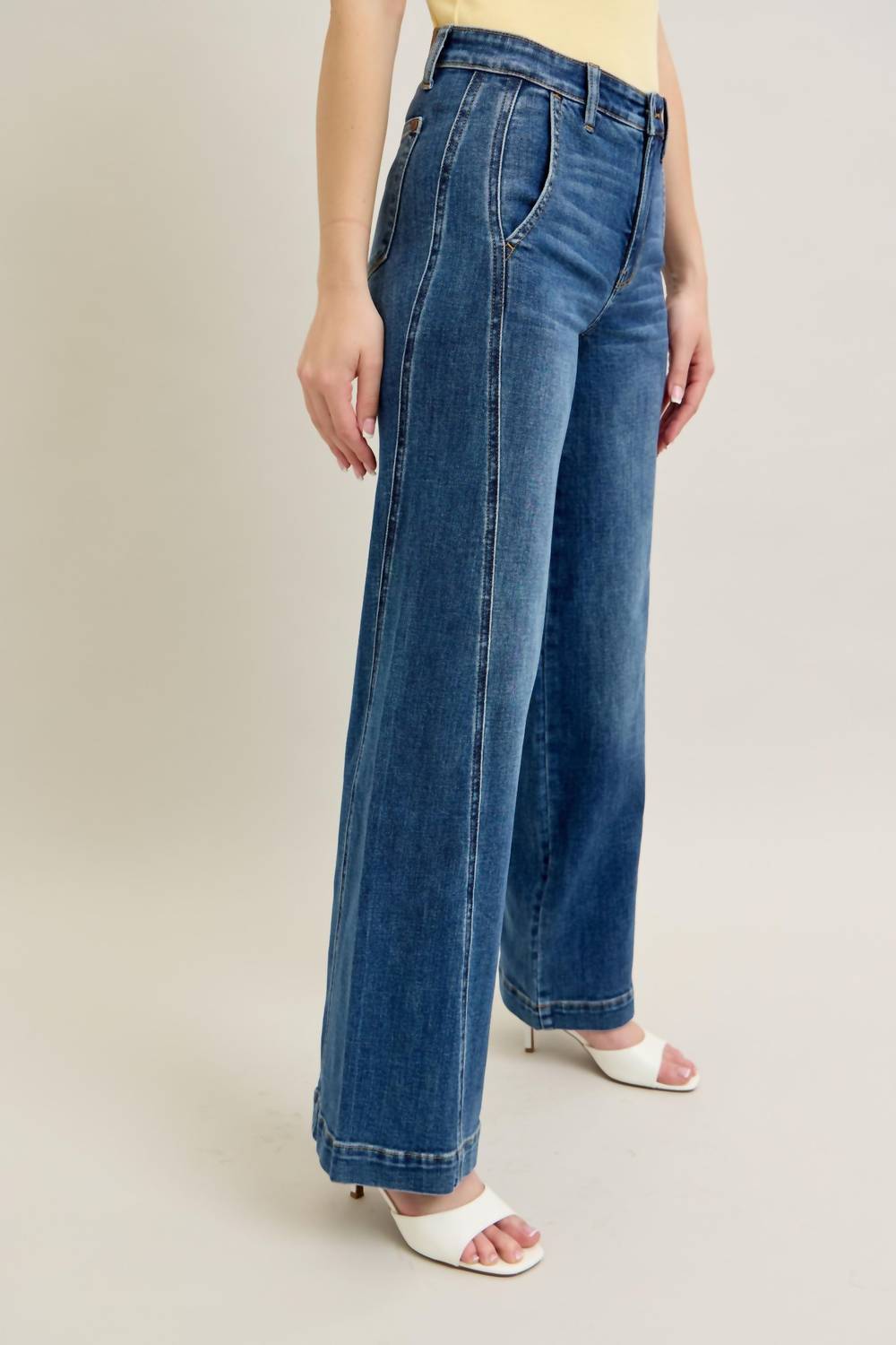 Judy Blue - Sullivan High Waist Wide Leg Trouser