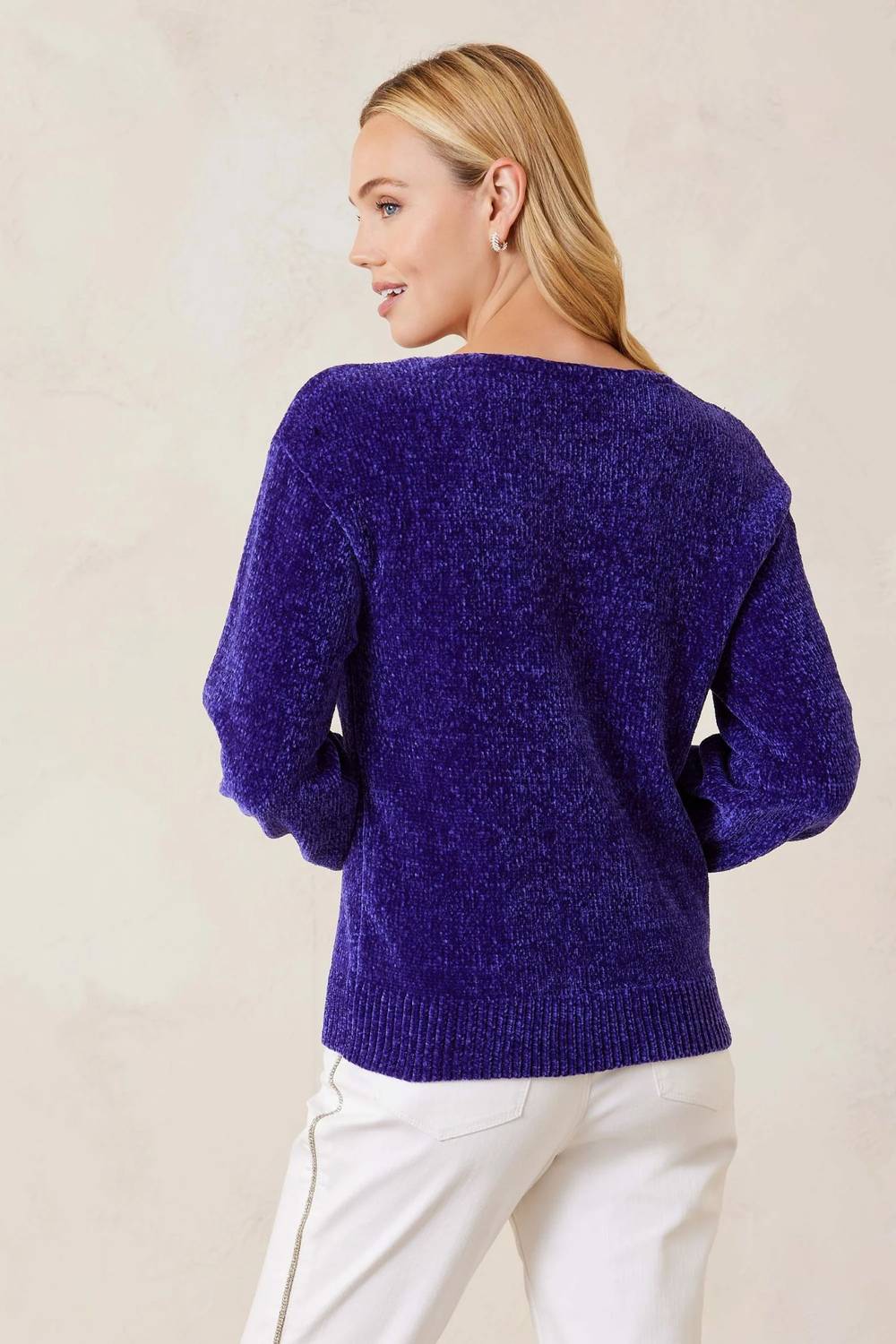 Tommy Bahama - Island Luna Chenille V-neck Sweater