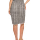 Adrianna Papell - Sequin Beaded Elbow Sleeved Cocktail Dress