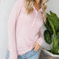 Bucketlist - Two Tone Rib With Snap Button Henley Top