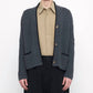 7115 By Szeki - V-neck Pockets Trimmed Cardigan