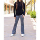 Julia Rose - Cassie Bootcut Leggings with Pockets