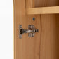 K&K 71' Tall Arched Kitchen Pantry Cabinet with Adjustable Shelves