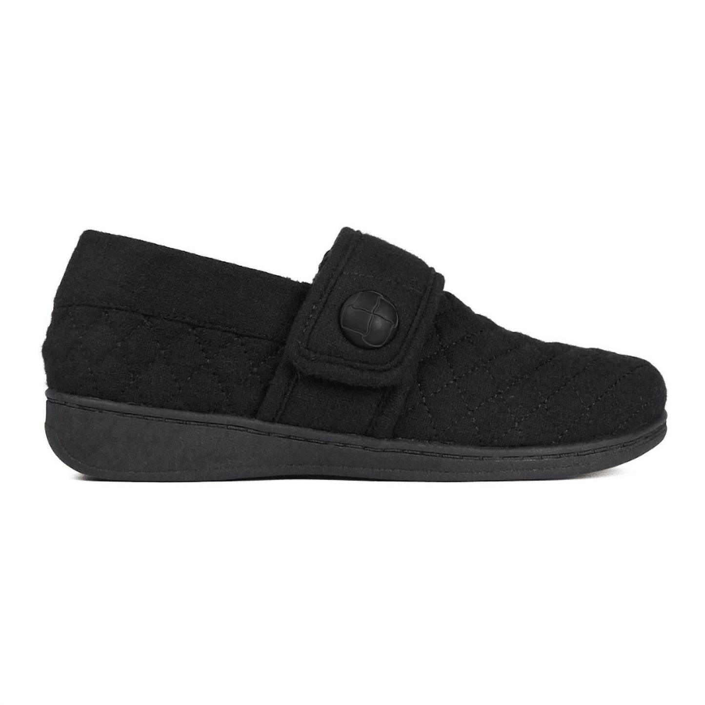 Vionic - WOMEN'S JACKIE FLANNEL SLIPPER - MEDIUM WIDTH