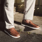 Olukai - Men's Kakaha Nia Leather Slip-on Shoes