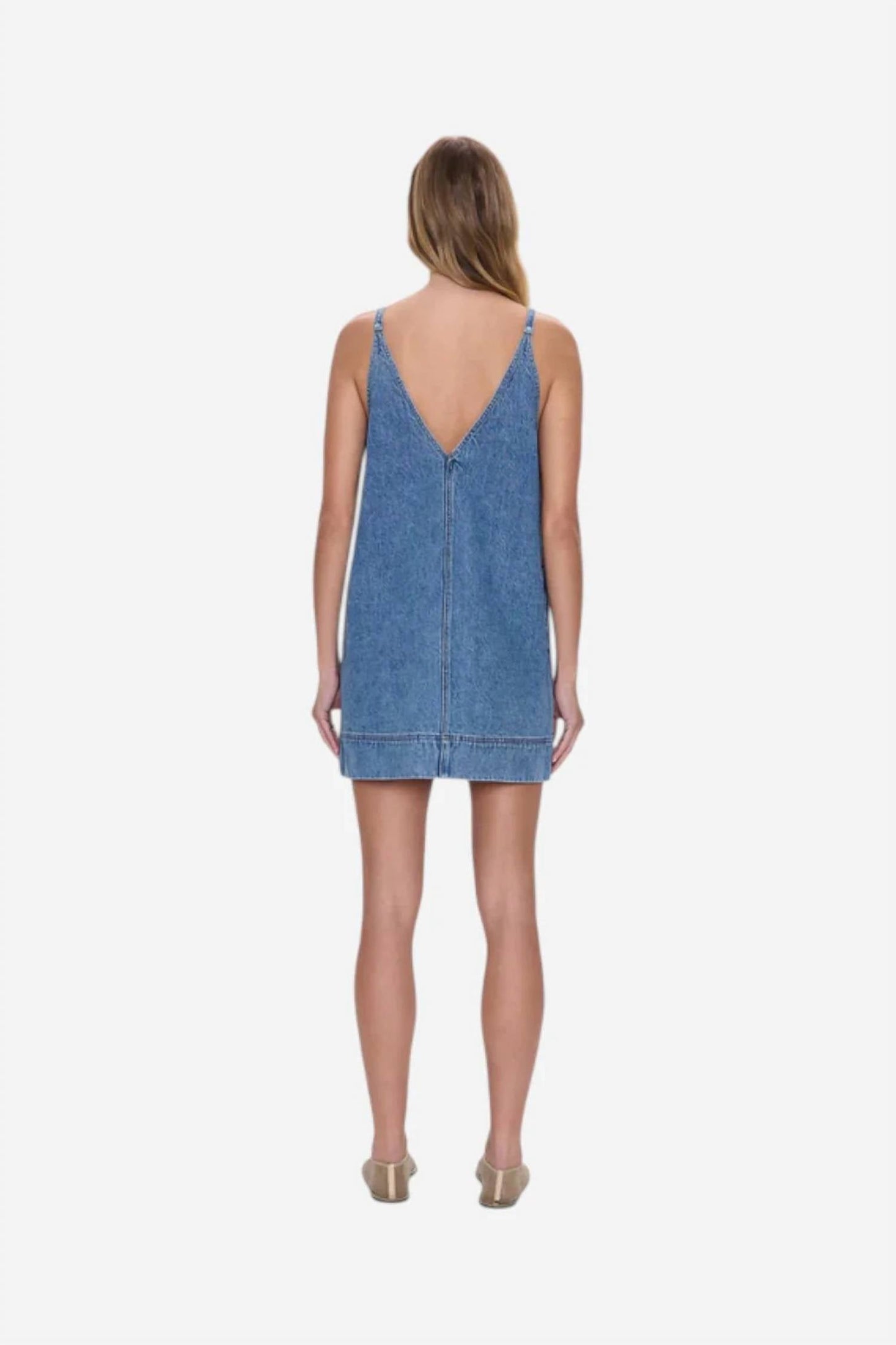 Pistola - Tavi Pop Over Denim Dress