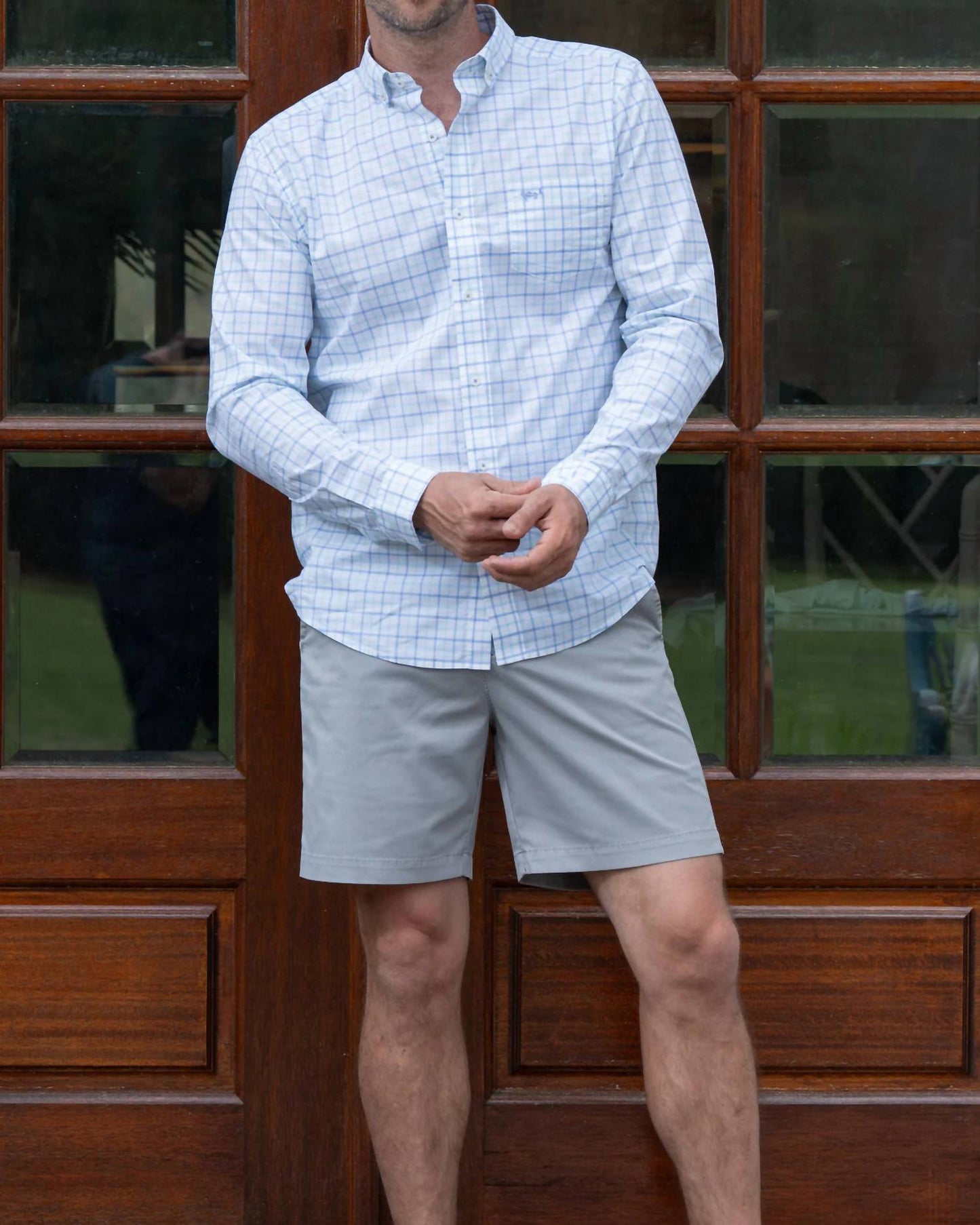 Coastal Cotton - Long Sleeve Sport Shirt