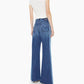 Mother - Tux Sidestepper Sneak Fray Wide Leg Jeans