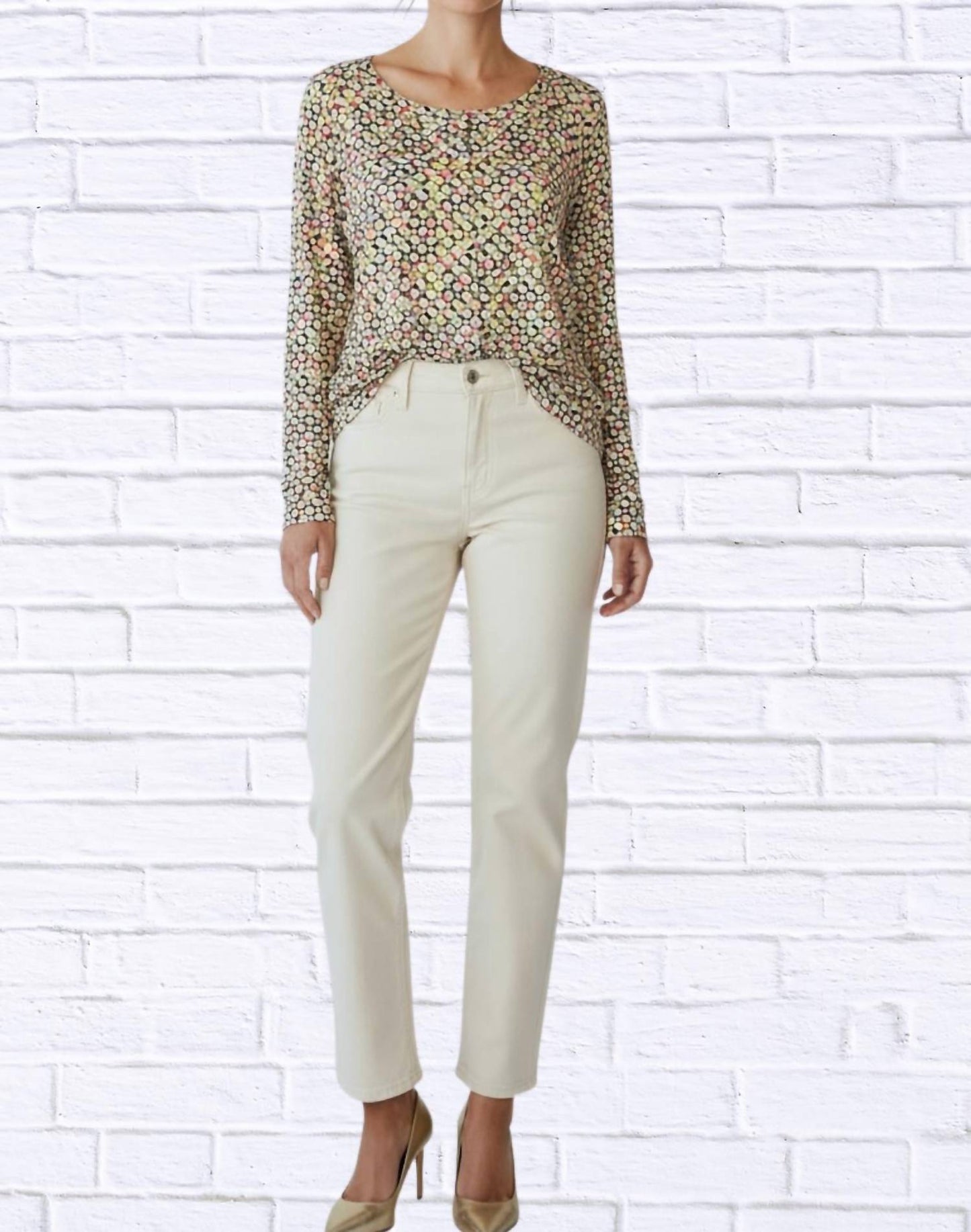 Calypso - Floral Print Woven Blouse