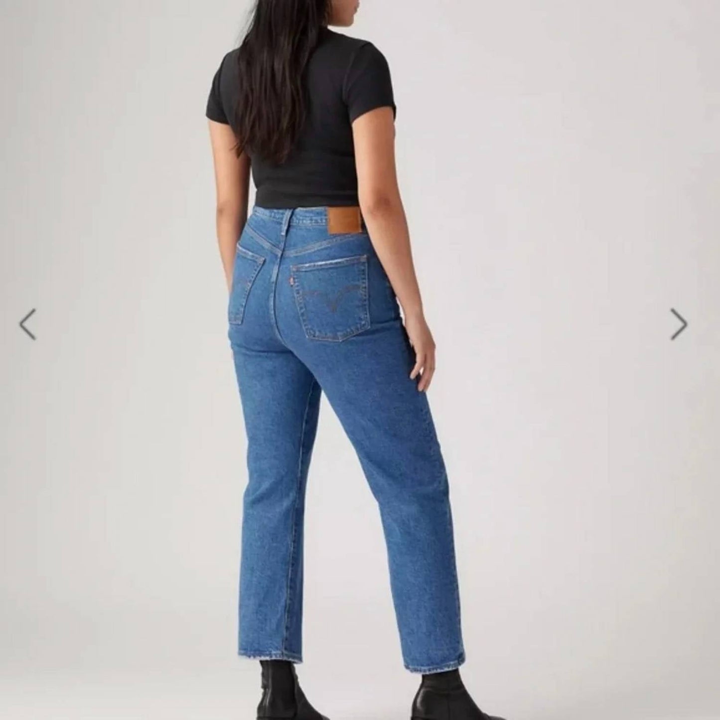 Levi'S - Premium Ribcage Straight Ankle Jeans