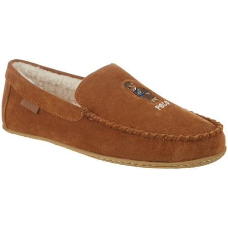 ralph-lauren-mens-collins-bear-memory-foam-moccasin-slippers-size-9