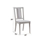 Marta Side Chair (Set of 2) - Beige / Natural