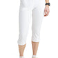 Abacus Sportswear Us - Elite High Waist 4-ways Stretch Golf Capri Pants