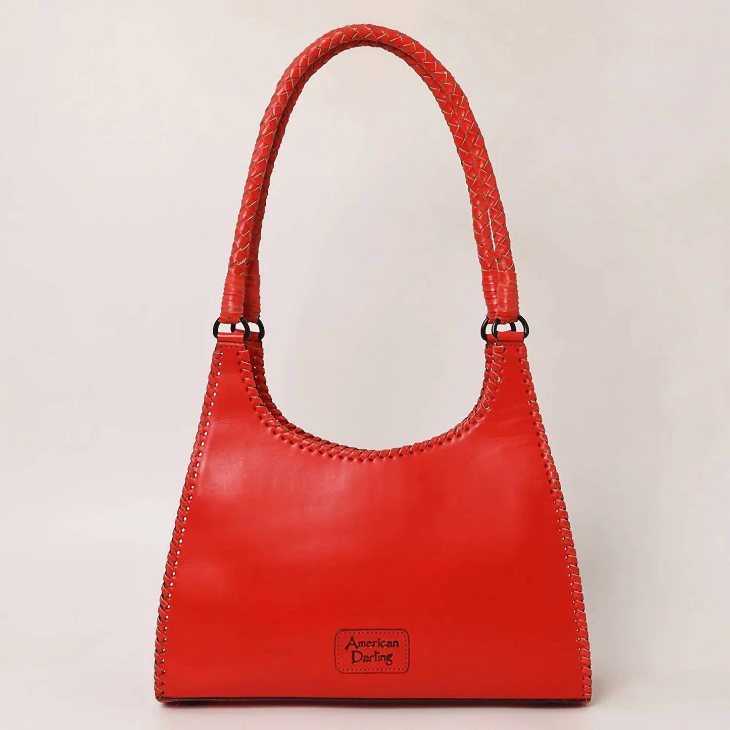 American Darling - Women's Hand Tooled Leather Hobo Shoulder Handbag