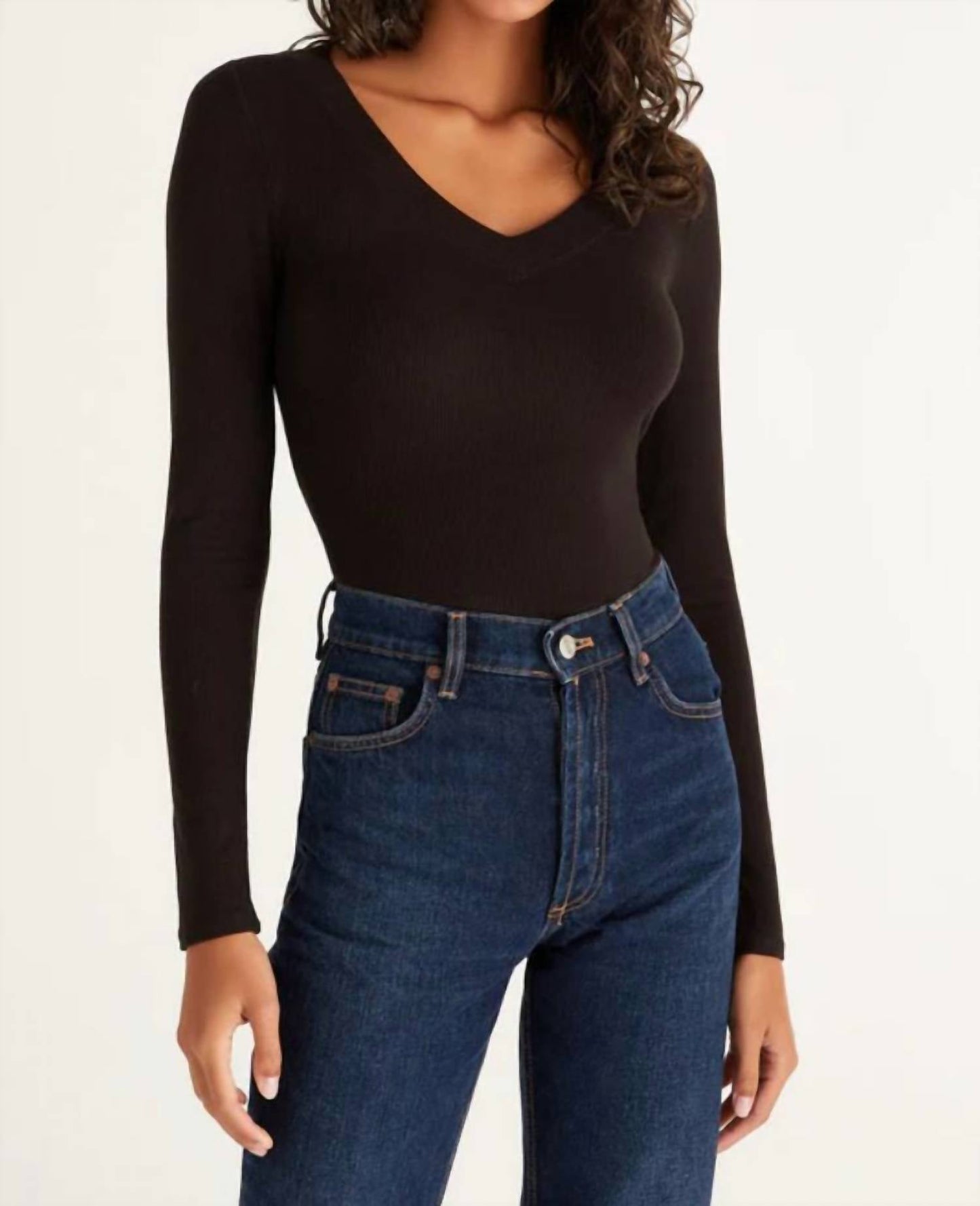 Z Supply - Izzy Rib V-Neck Top