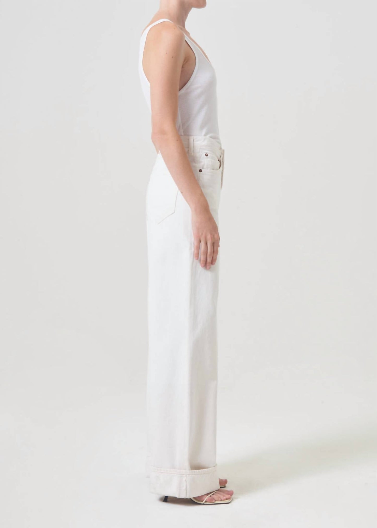 Agolde - Dame High Rise Wide Leg Jeans