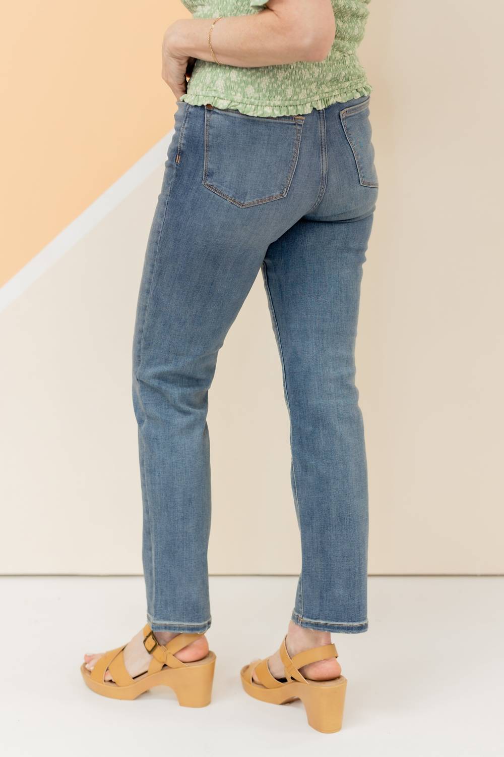 Judy Blue - High Waist Straight Leg Jean