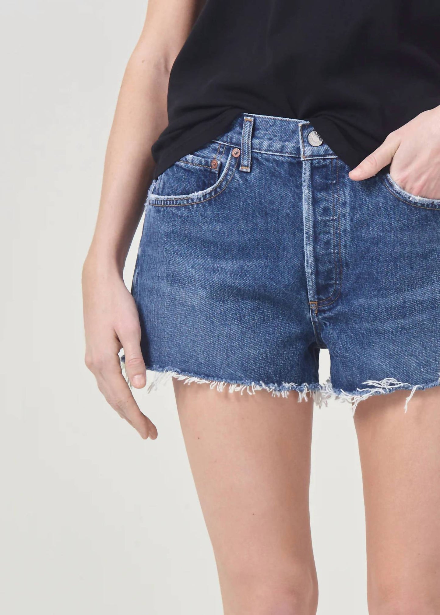 Agolde - Parker Short With Slit