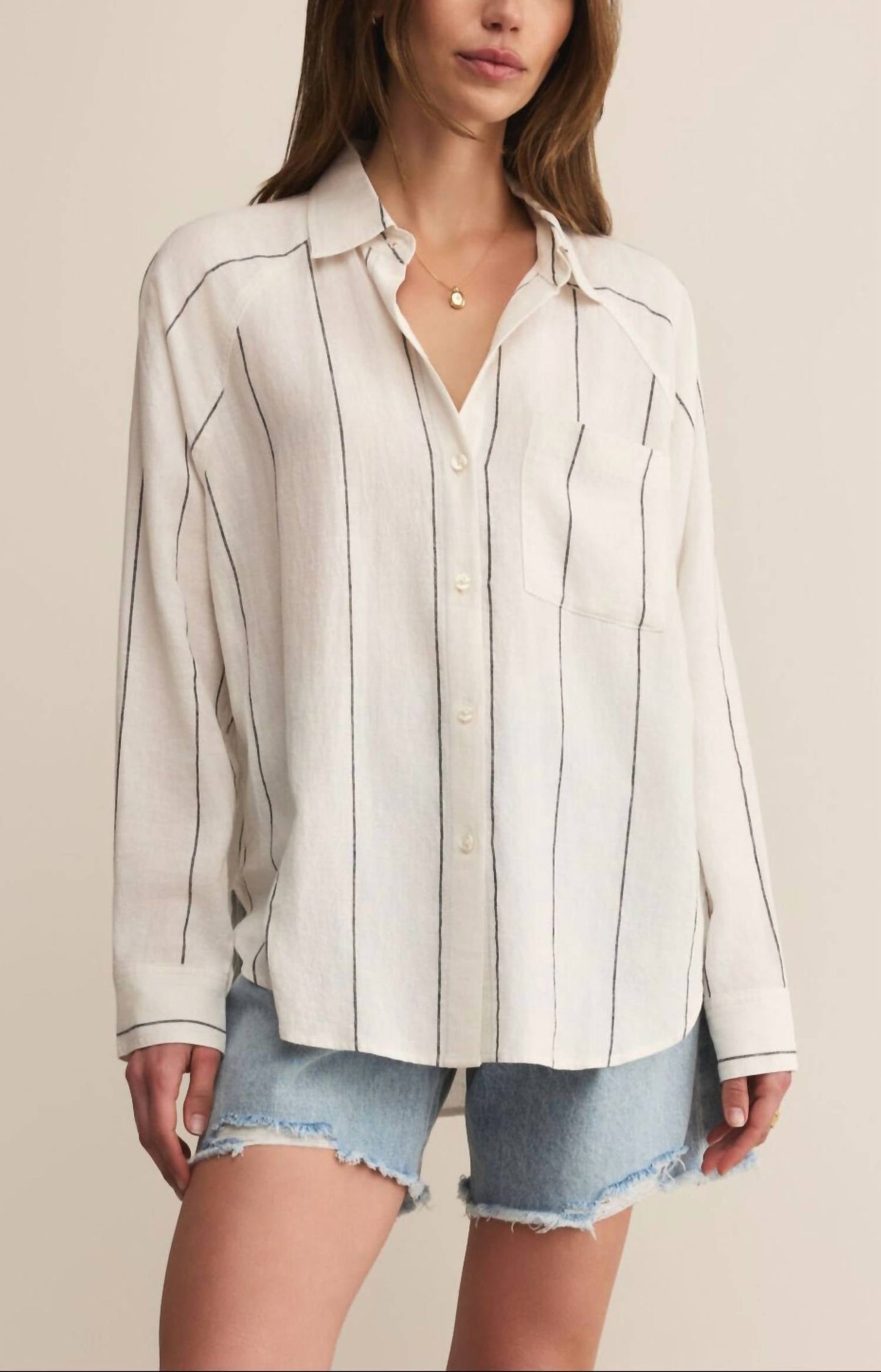 Z Supply - Here As In Heaven Long Sleeve Top