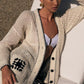 Frame - crochet pocket cardi