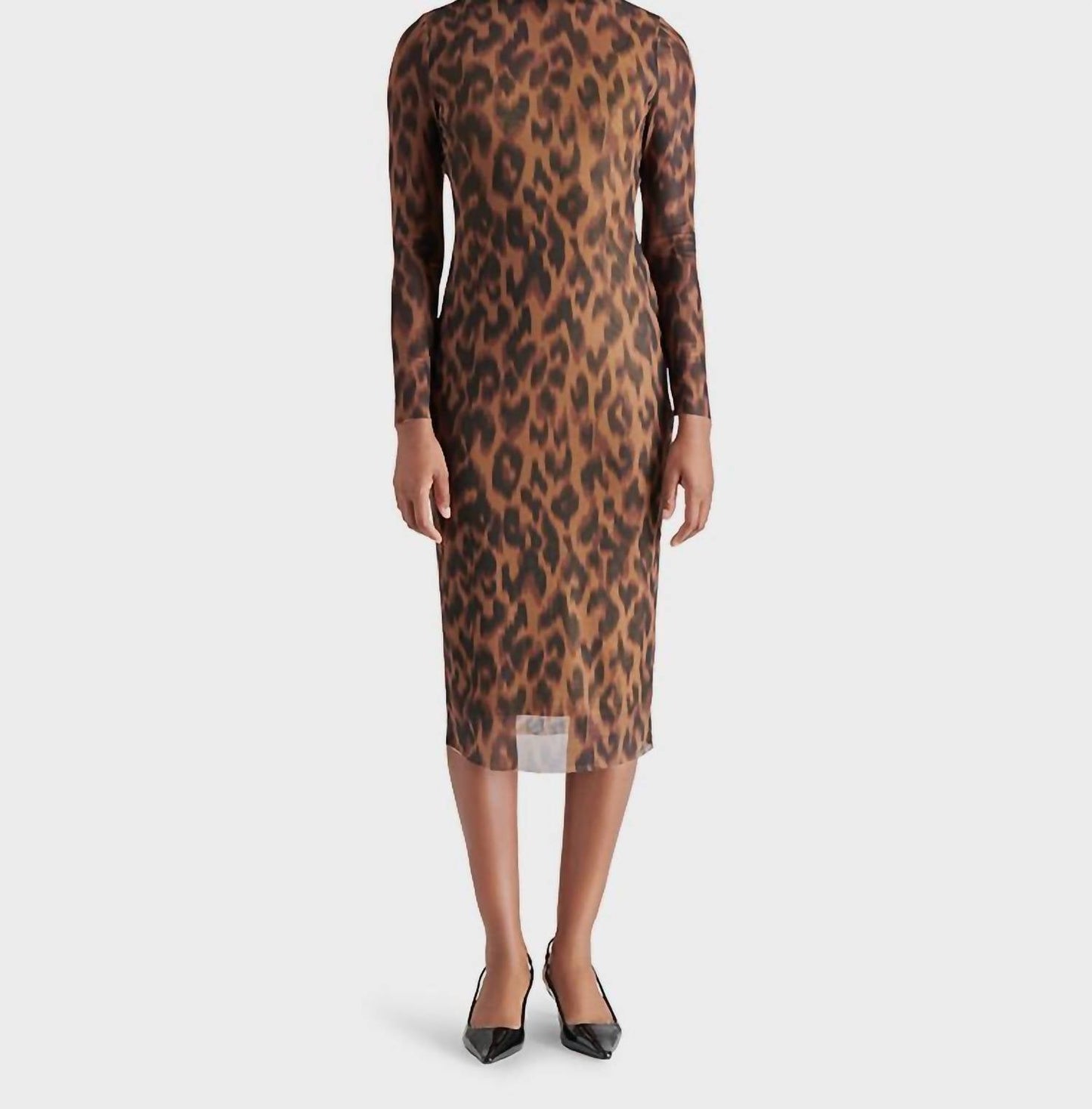 Steve Madden - Vivienne Animal Print Midi Dress