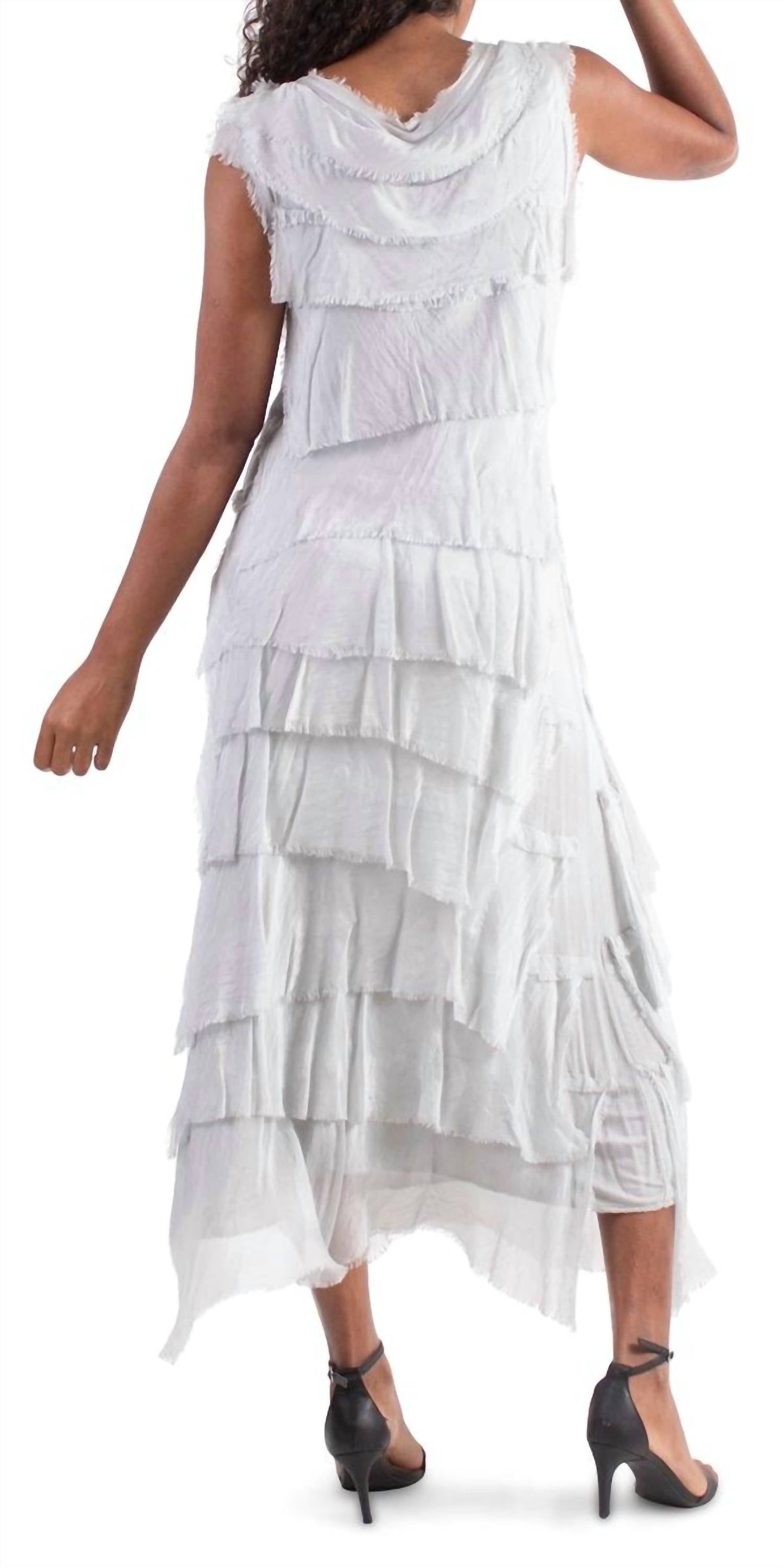 Gigi Moda - Siena Long Ruffle Dress